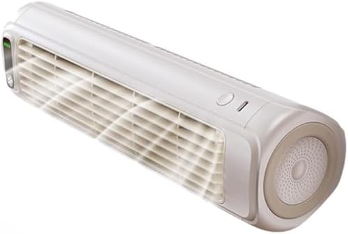 Azarton Migilife Cooling Ace Kompakter Turmventilator Tischventilator – Leiser & tragbarer Mini-Ventilator für Schreibtisch, Büro, Schlafzimmer, Zuhause (Weiß) von Azarton