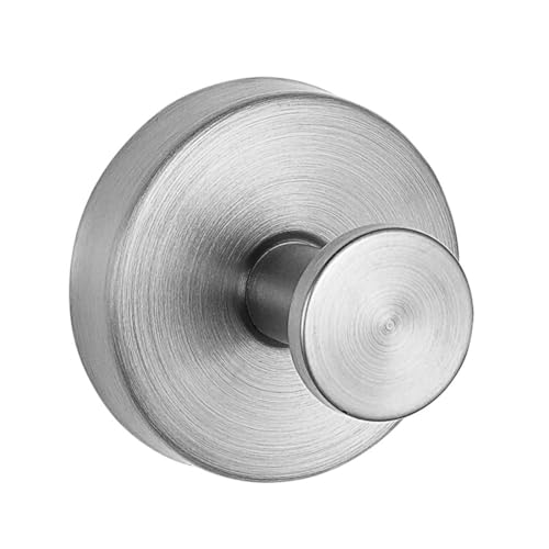 Azarton Multi-Saugnapfhaken ohne Bohren – Edelstahl Vakuumhaken mit 7 kg Tragkraft, rostfrei und wiederverwendbar – Ideal für Bad, Küche und Wohnmobil, perfekt für Mieter & Camper (Silber,5 Stück) von Azarton
