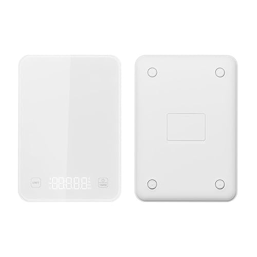 Azarton Vintara Smart Scale - in wenigen Wochen zur Traumfigur (Weiß,3g-10000g) von Azarton