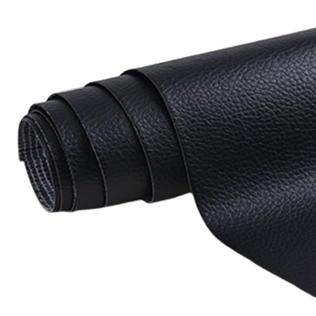 EasyfixLeder-Reparaturflicken Selbstklebendes Leder Reparaturset – PU Kunstleder Flicken – Wasserdichtes, flexibles Reparaturband für Sofa, Autositze, Möbel & Risse (Schwarz,50x 70cm) von Azarton