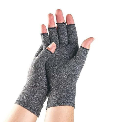 SWZEC Arthrose handschuhe - Finger- und Handgelenksarthrose (Grau(bambus),L) von Azarton