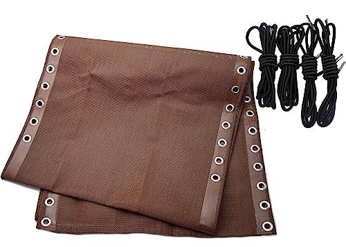 Azatemgo Zero Gravity Stuhl Ersatzstoff mit 4pcs Gummischnur für Zero Gravity Stuhl/Sonnenliege/Gartenstuhl, 160 x 52 cm - Braun Azatemgo Zero Gravity Stuhl Ersatzstoff mit 4pcs Gummischnur für Zero Gravity Stuhl/Sonnenliege/Gartenstuhl, 160 x 52 cm - Braun von Azatemgo
