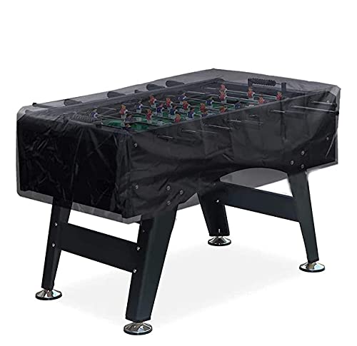 Kickertisch Tischkicker-Abdeckung aus 420D Oxford-Gewebe wasserdicht UV- und staubabweisend Tischfußball-Abdeckung 160 x 115 x 50 cm von Azatemgo