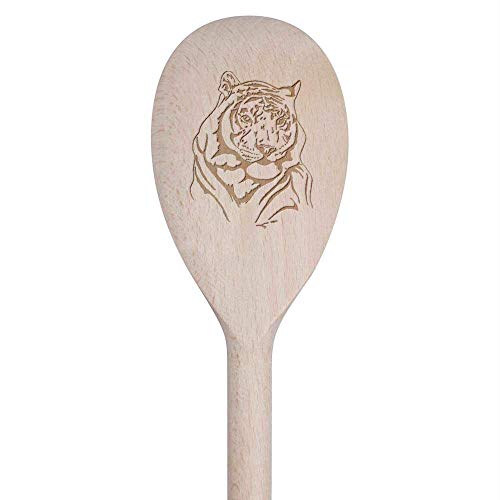 30cm 'Tiger' Hölzerner Kochlöffel (SO00001009) von Azeeda