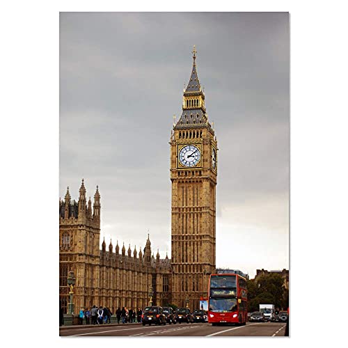 A3 'Big Ben London' Poster/Kunstdruck (PP00068497) von Azeeda