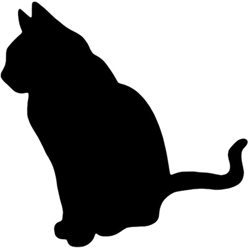 A5 'Katze' Wandschablone/Vorlage (WS00001324) von Azeeda