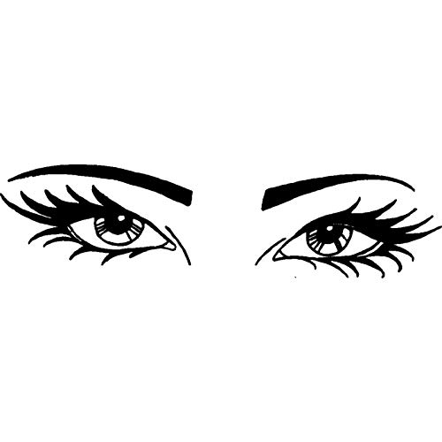 A8 'Augen der Frauen' Stempel (Unmontiert) (RS00015722) von Azeeda