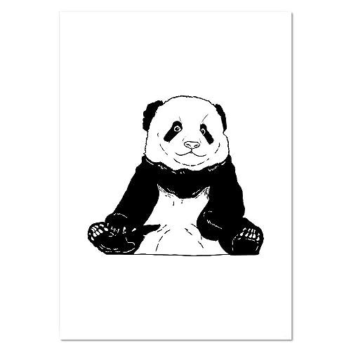 Azeeda A2 'Molliger Baby-Panda' Poster/Kunstdruck (PP00245773) von Azeeda