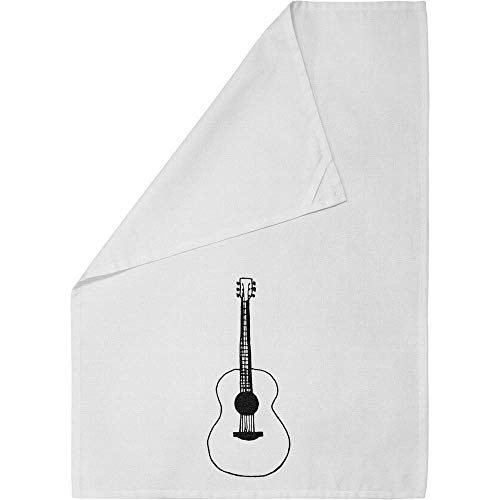 Azeeda 'Akustische Gitarre' Geschirrhandtuch (TW00007489) von Azeeda