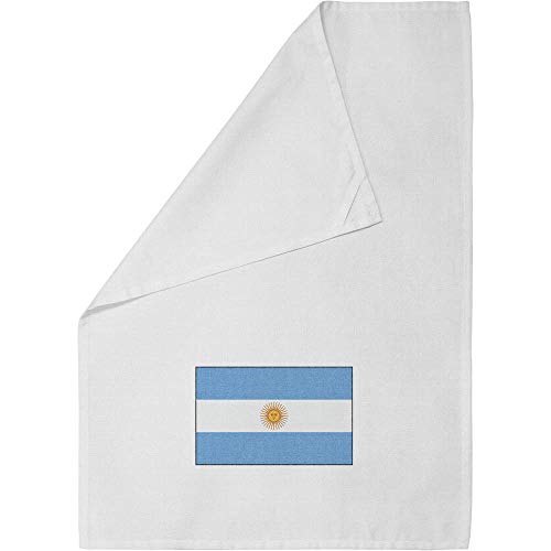 Azeeda 'Argentinien Flagge' Geschirrhandtuch (TW00011167) von Azeeda