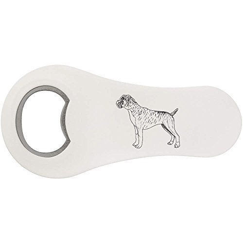 Azeeda 'Boxer Hund' Magnetischer Flaschenöffner (BO00033955) von Azeeda