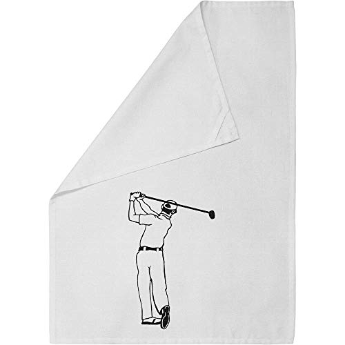 Azeeda 'Golfspieler' Geschirrhandtuch (TW00007755) von Azeeda
