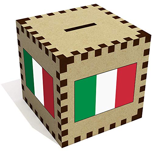 Azeeda 'Italienische Flagge' Sparbüchse/Spardose (MB00073449) von Azeeda