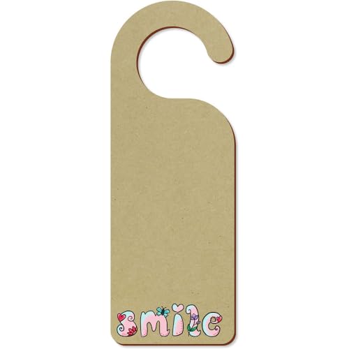 Azeeda 'Lächeln' 200mm x 72mm Türhänger (DH00041743) von Azeeda