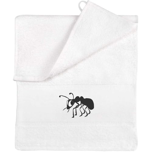Azeeda 'Lustige Ameise' Flanell/Gästehandtuch (TL00068268) von Azeeda