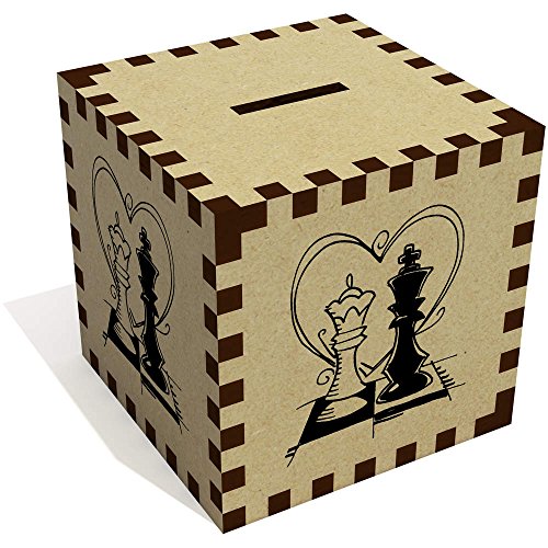 'Schachfigur Paar' Sparbüchse/Spardose (MB00067387) von Azeeda
