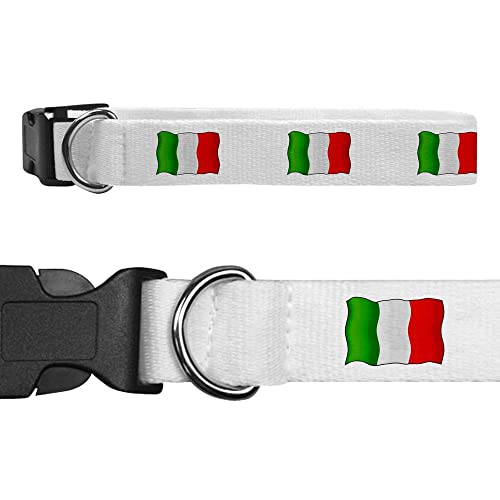 Klein 'Flagge Von Italien' Hundehalsband (PR00026827) von Azeeda