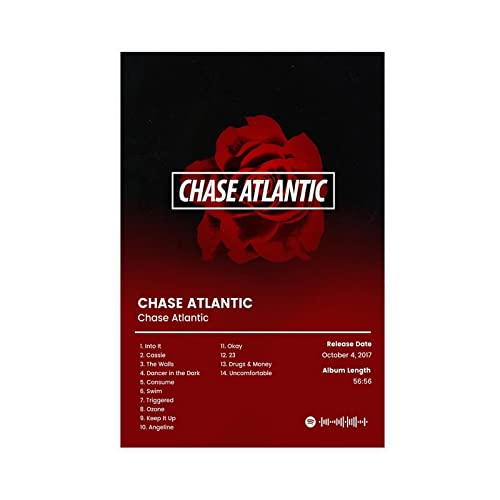Azizat Chase Atlantic Poster, Musikalbum-Cover-Poster, 2 Leinwand-Poster, Wandkunst, Dekordruck, Bild, Gemälde für Wohnzimmer, Schlafzimmer, Dekoration, 30 x 45 cm von Azizat