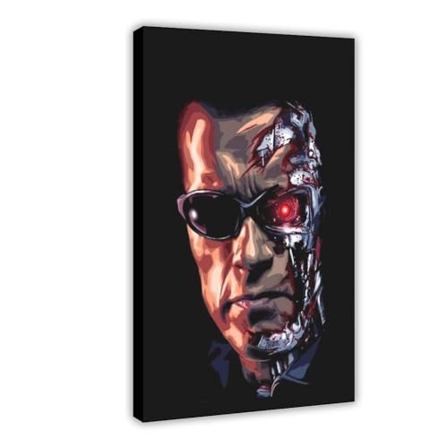Azizat Movie Terminator Poster 36 Leinwand Poster Schlafzimmer Dekor Sport Landschaft Büro Zimmer Dekor Geschenk 30 x 45 cm von Azizat