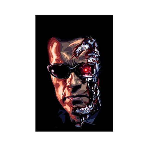 Azizat Movie Terminator Poster 36 Leinwand Poster Wandkunst Dekor Druck Bild Gemälde für Wohnzimmer Schlafzimmer Dekoration 60 x 90 cm von Azizat