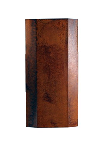 Azizumm Schlüsselkasten, Schlüsselschrank, Schlüsselbrett, erhältlich in Edelstahl poliert oder gebürstet sowie in Rostoptik mit oder ohne schwarzem Glas- Made in Germany (Rostoptik) von Azizumm