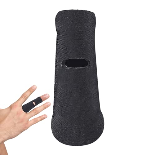 Aznever Fingerstabilisator, Fingerverband | Fingerschutz-Stützschienen - Elastische Daumen-Ärmel, Finger-Ärmel für Volleyball, Basketball Aznever Fingerstabilisator, Fingerverband | Fingerschutz-Stützschienen - Elastische Daumen-Ärmel, Finger-Ärmel für Volleyball, Basketball von Aznever