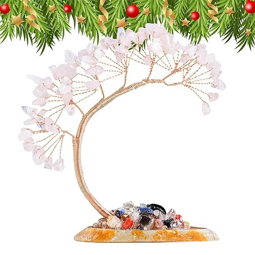 Aznever Steinbaum | Natürliche Kristallbaum-Schreibtischdekoration - Feng Shui natürlicher Kristall-Geldbaum, natürliche Kristall-St -Dekoration für Reichtum und Glück Aznever Steinbaum | Natürliche Kristallbaum-Schreibtischdekoration - Feng Shui natürlicher Kristall-Geldbaum, natürliche Kristall-St -Dekoration für Reichtum und Glück von Aznever