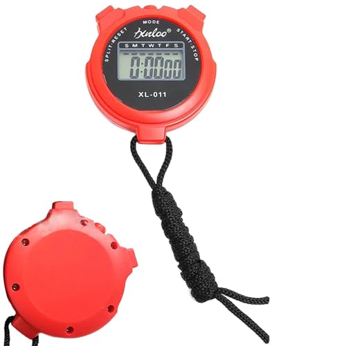 Digitaler Küchentimer | Countdown-Timer - Tragbare Stoppuhr Mit Großem Display, Digitale Stoppuhr Mit Uhrenkalender Zum Backen, Badezimmer, Kochen von Aznever