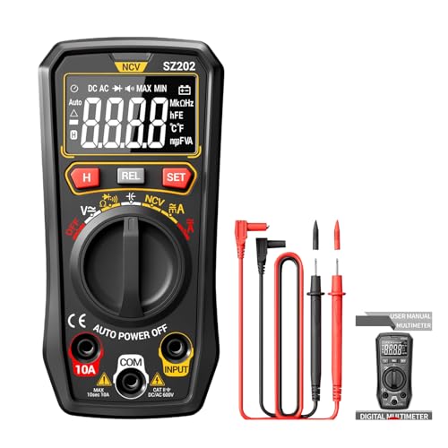 Haushalts-Multimeter, Haushalts-Elektro Multimeter Spannungsprüfer, Kompaktes Vielseitiges Haushalts-Messgerät Für Erwachsene, Experten & Einsteiger von Aznever