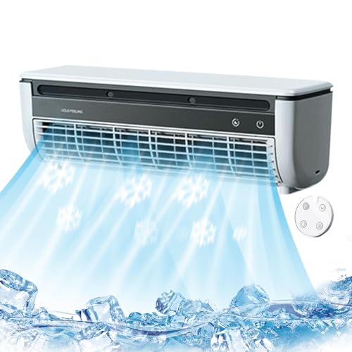Klimatisierungsventilator Für Raum | Wand-Klimagerät Lüfter | Raumkühler Mit Drahtlosem Laden Dreifach Geschwindigkeit Für Zuhause Küche Camping von Aznever