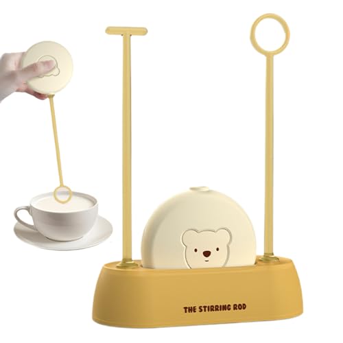 Milchaufschäumer Für Kaffee - Tragbarer elektrischer Schaummacherstab,Automatischer Milchmixerstab Leise für Latte Cocktails Heiße Schokolade Cappuccino Ei Milchaufschäumer Für Kaffee - Tragbarer elektrischer Schaummacherstab,Automatischer Milchmixerstab Leise für Latte Cocktails Heiße Schokolade Cappuccino Ei von Aznever