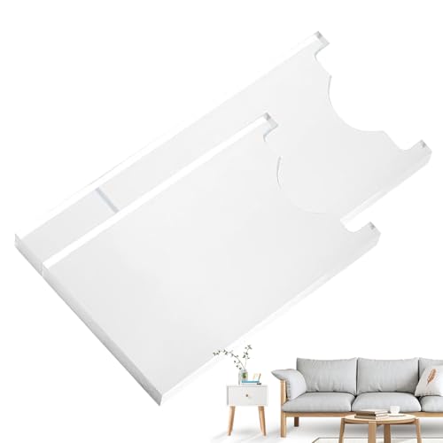 Möbel Wandabstandhalter Für Couch | 2 Stücke Klare Möbelfüße Wandstopper Polster | Acryl Sessel Abstandhalter Für Wohnzimmer Sofa Wohnung Bett Tisch | Homeowners Büro Schlafzimmer von Aznever
