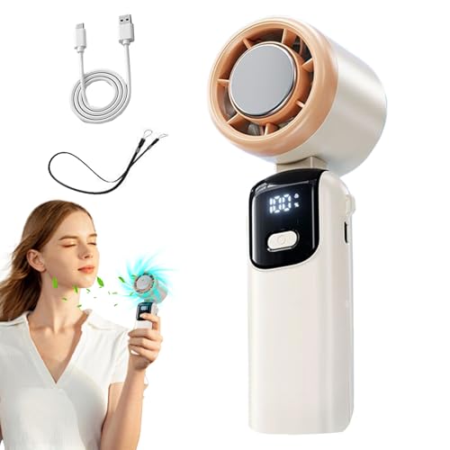Personaler Elektrischer Ventilator - Faltbarer wiederaufladbarer Handventilator - Multifunktionales Klimagerät, Bei Warmem Wetter Für Alle Personaler Elektrischer Ventilator - Faltbarer wiederaufladbarer Handventilator - Multifunktionales Klimagerät, Bei Warmem Wetter Für Alle von Aznever