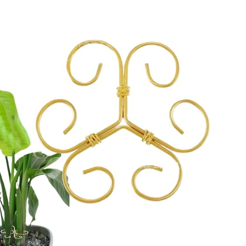 Pflanzenstabilisator Für Innenbereich - Eisen Verstellbarer Wiederverwendbarer Pflanzenstütze Stabilisator - Gitter Für Kletterpflanzen Wie Gladiolen Geldbaum Orchideen Pflanzenstabilisator Für Innenbereich - Eisen Verstellbarer Wiederverwendbarer Pflanzenstütze Stabilisator - Gitter Für Kletterpflanzen Wie Gladiolen Geldbaum Orchideen von Aznever