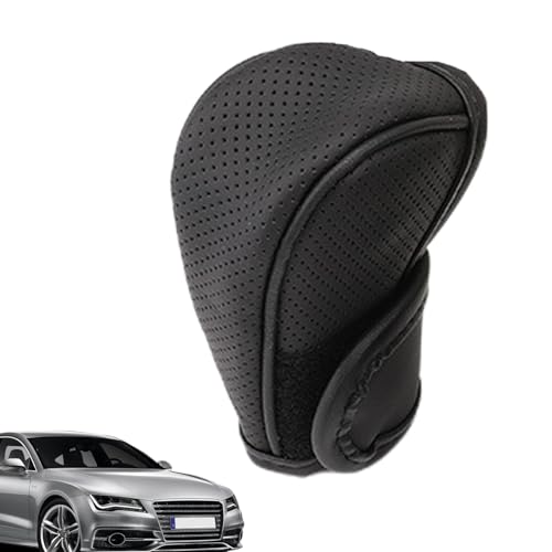 Schaltknauf Abdeckung, Auto Deko Innenraum, Universelle Automatische Knopfabdeckung Aus PU-Leder, rutschfeste Auto-Schaltknauf-Abdeckungsverkleidung, Auto-Schalthebel-Stick-Schutz, Dekoration Schaltknauf Abdeckung, Auto Deko Innenraum, Universelle Automatische Knopfabdeckung Aus PU-Leder, rutschfeste Auto-Schaltknauf-Abdeckungsverkleidung, Auto-Schalthebel-Stick-Schutz, Dekoration von Aznever
