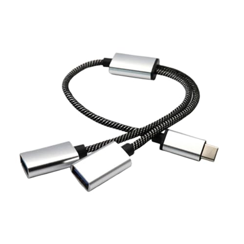 USB Splitterkabel - Ladegerät Split-Adapter,2-in-1 Erweiterung Tragbarer Splitter-Adapter für Laptop Kamera Tastatur Auto PC Unterwegs USB Splitterkabel - Ladegerät Split-Adapter,2-in-1 Erweiterung Tragbarer Splitter-Adapter für Laptop Kamera Tastatur Auto PC Unterwegs von Aznever