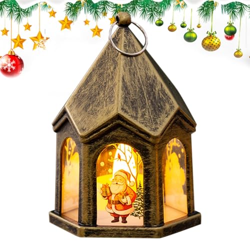 Weihnachtslaternen,Weihnachtslaternen dekorativ für den Innenbereich, Vintage Laterne für den Innenbereich - Multifunktionale beleuchtete Weihnachtslaternen, Weihnachtslaternen,Weihnachtslaternen dekorativ für den Innenbereich, Vintage Laterne für den Innenbereich - Multifunktionale beleuchtete Weihnachtslaternen, von Aznever