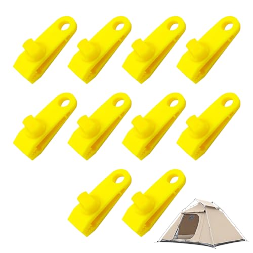Zelt Clips,10-teilig Robuste Pool Markisen Abdeckklammern Verstellbar Fest | Verriegelbare Befestigungen Für Markisen Outdoor-Ausrüstung Für Picknick Garten Angeln Terrasse von Aznever