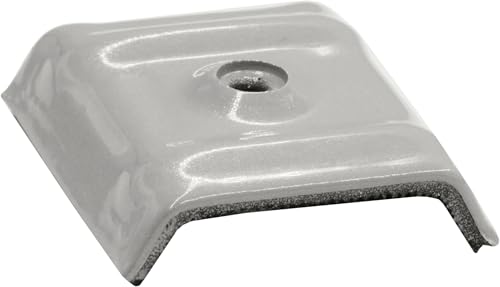 Dachplatten Kalotten für Trapezblech 26-15 Farbe RAL 7035 | Aluminium + EPDM | 100 Stück von Aztec International