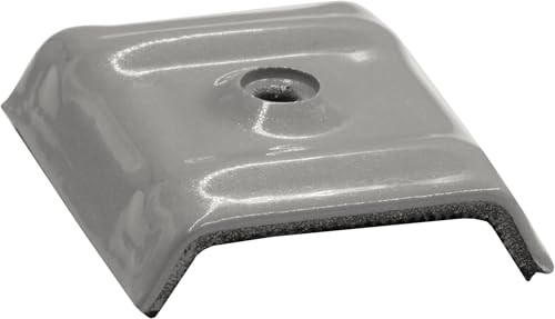 Dachplatten Kalotten für Trapezblech 26-27 Farbe RAL 9006 | Aluminium + EPDM | 100 Stück von Aztec International