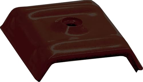Dachplatten Kalotten für Trapezblech 26-49 Farbe RAL 3009 | Aluminium + EPDM | 100 Stück von Aztec International