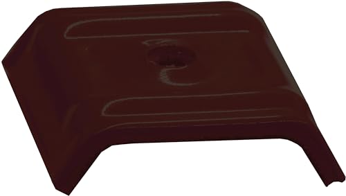 Dachplatten Kalotten für Trapezblech 32-25 Farbe RAL 8012 | Aluminium + EPDM | 100 Stück von Aztec International