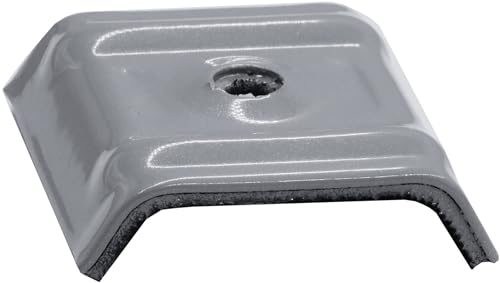Dachplatten Kalotten für Trapezblech 32-25 Farbe RAL 9006 | Aluminium + EPDM | 100 Stück von Aztec International