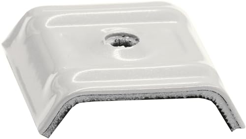 Dachplatten Kalotten für Trapezblech 32-25 Farbe RAL 9010 | Aluminium + EPDM | 100 Stück von Aztec International
