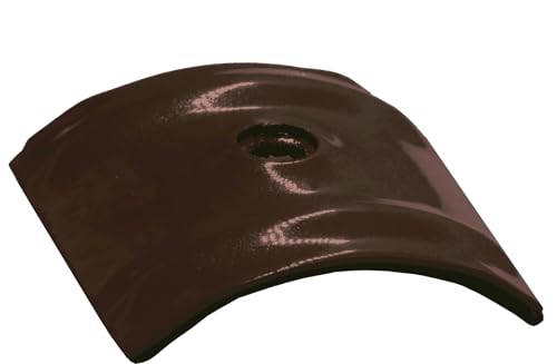 Dachuntersetzer Kalotten für Wellblech RAL 8012 Aluminium + EPDM | 100 Stück von Aztec International