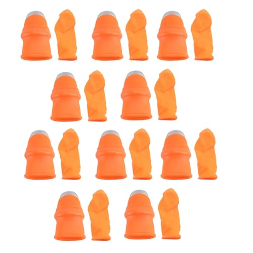 Azull 10er Set Silikon-Daumenmesser mit Schutzfingerh¨¹llen f¨¹r Effiziente Ernte Von Obst und Gem¨¹se von Azull
