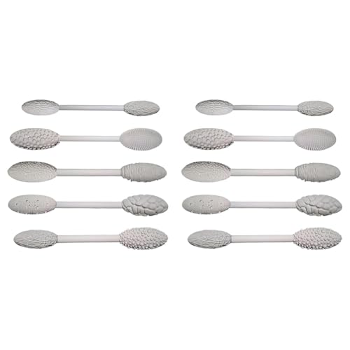 Azull 10er-Set Texturwerkzeuge Ton Texturierungs-Werkzeug Rolliergerät Prägung Karomuster Handrolle Azull 10er-Set Texturwerkzeuge Ton Texturierungs-Werkzeug Rolliergerät Prägung Karomuster Handrolle von Azull