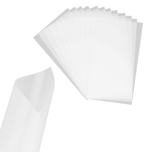 Azull 12 Blatt 10- -Schablonenblätter 12 X 24 Milchig Durchscheinendes PET -Schablonenherstellungsblatt Mylar-Blatt von Azull