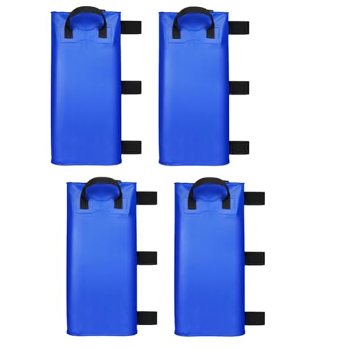 Azull 4er-Packung Gewichtstaschen f¨¹r Pavillon-Wassergewichte, Sands?cke f¨¹r Pavillon-Gewichte f¨¹r Pavillon, Gartenpavillon, Blau von Azull
