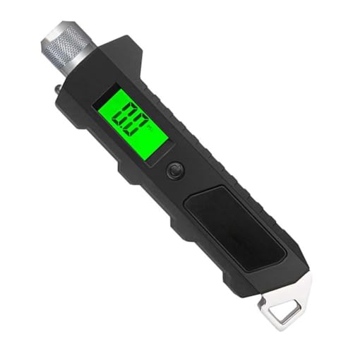 Azull Auto Reifen Druck Meter LCD Digitalanzeige Reifenf¨¹lldruckpr¨¹fer mit Taschenlampe f¨¹r Auto Motorrad Fahrrad von Azull